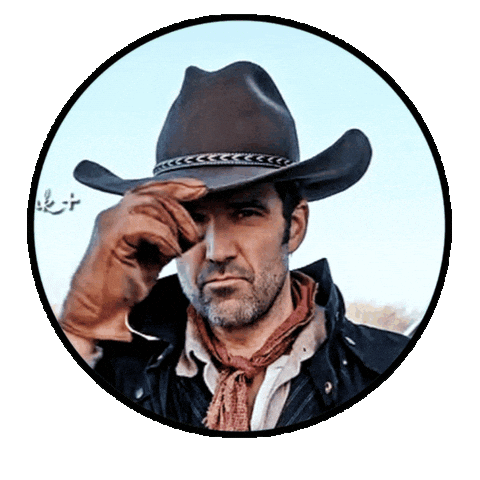 Hope Valley Cowboy Sticker