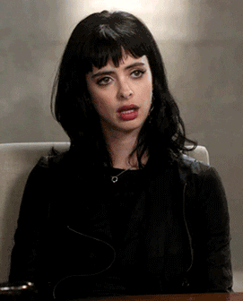 TV gif.  In a scene from Don't Trust the B in Apartment 23, Krysten Ritter as Chloe gives us the mother of all eye rolls and lets her head droop.