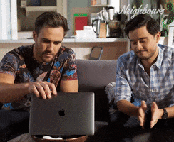 David Zoom GIF by Neighbours (Official TV Show account)