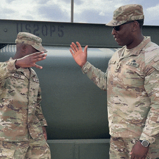 Us Army Hug GIF by GoArmy