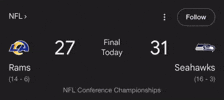 Seahawks Rams GIF