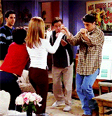 Friends Tv Middle Finger GIF