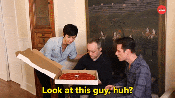 Pizza Dinner GIF by BuzzFeed