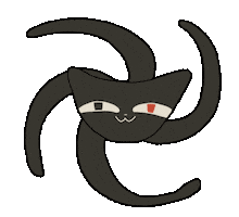 Cat Creature Sticker