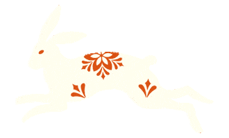 Christmas Rabbit Sticker by LUPICIA_JAPAN