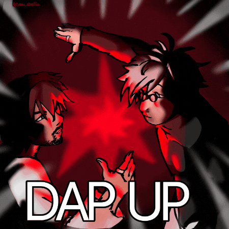 Best Friends Dap Up GIF
