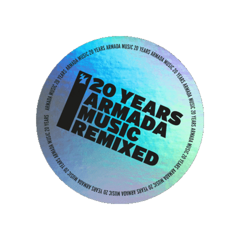 20 Years Sticker by Armada Music