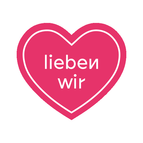 Liebenwir Sticker by dreierlei.ch