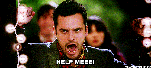 Help Me New Girl Quotes GIF - Find & Share on GIPHY