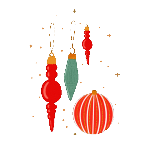 Christmas Tree Happy Holidays Sticker