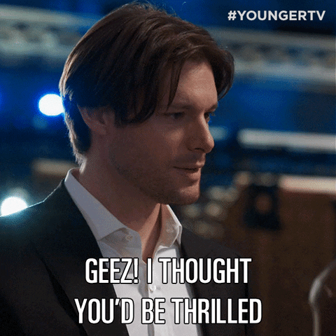 Rob GIF by YoungerTV