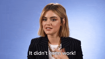 Not Working Lucy Hale GIF by BuzzFeed