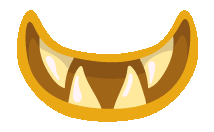 Halloween Smile Sticker by Viva_Sokovi