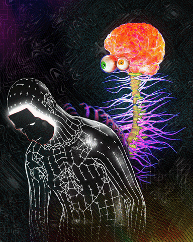Nervous System Glitch GIF by davidvnun