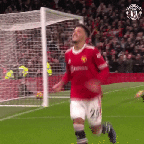 Football Kiss GIF by Manchester United