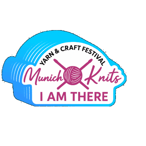 Knitting Festival Sticker by Munich Knits