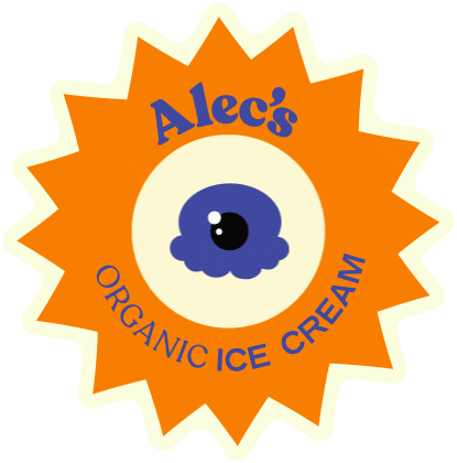 Alec's Ice Cream Sticker