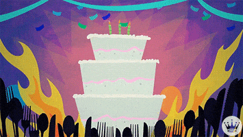 Happy Birthday Cartoon GIF by Hallmark eCards