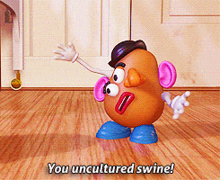 Frustrated Toy Story GIF