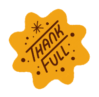 Thanksgiving Day Eating Sticker