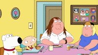 Peter's Hair  Takes Him Out Of The Room | Season 19 Ep. 16 | FAMILY GUY