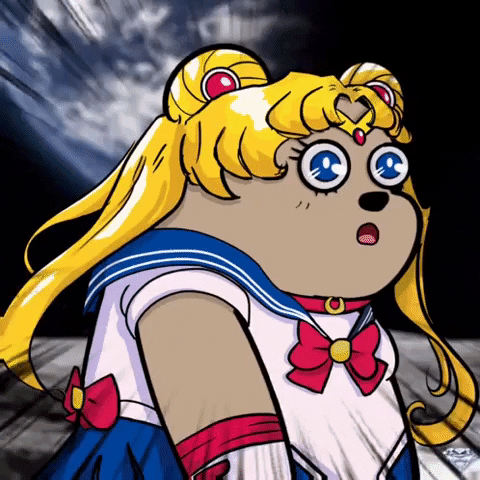 Sailor Moon Nft GIF by SuperRareBears