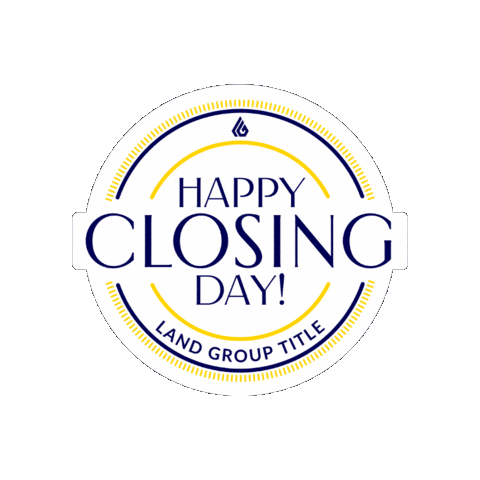 Land Group Title Sticker