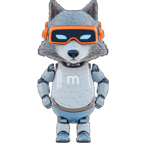Multilemwolfbot Sticker by Multilem