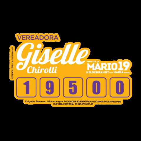 Vote Poll GIF by Giselle Chirolli
