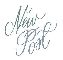 Illustration New Post Sticker