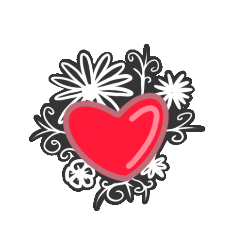 Flower Love Sticker