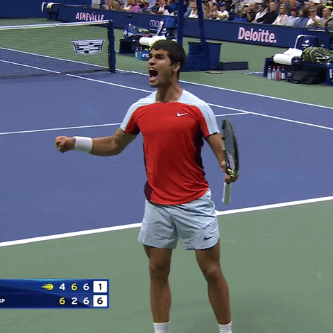 Vamos Lets Go GIF by US Open