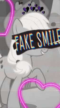 My Little Pony Fake Smile GIF