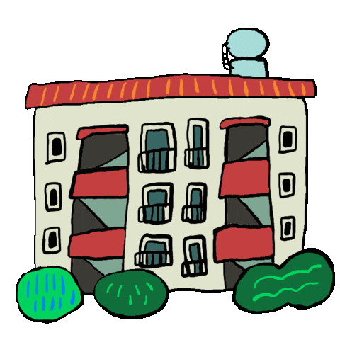 Fun Illustration Sticker by わかばやま