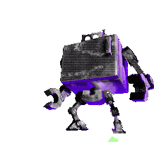 Fight Box Sticker by Seashell Studio