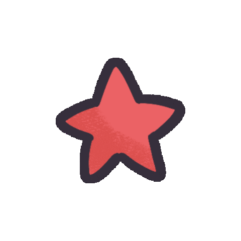 Red Star Rot Sticker by POLARIS Convention