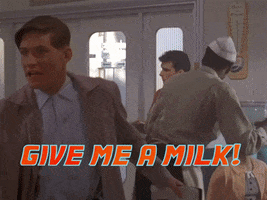 Milk Chocolate George GIF by Back to the Future Trilogy