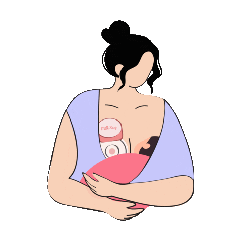 Milk Pump Sticker by Momzilla PH