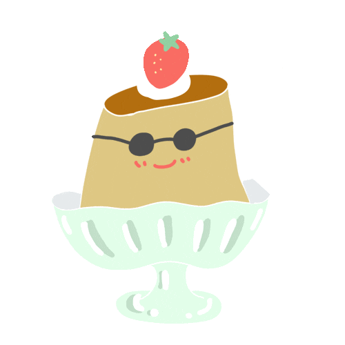 Pudding ぷりん Sticker