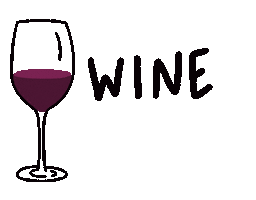 Wine Drinking Sticker