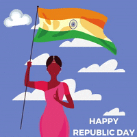 Republic Day India GIF by Digital Pratik