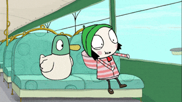 Driving Road Trip GIF by Sarah & Duck