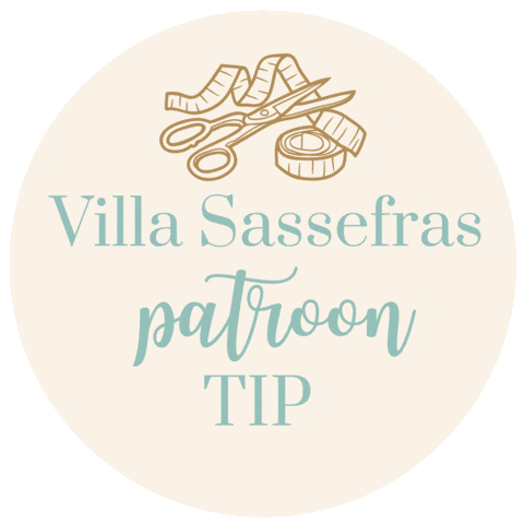 Patroon Stof Sticker by Villa Sassefras