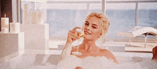 Margot Robbie Champagne GIF