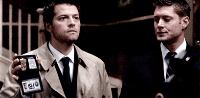 Castiel Supernatural animated GIF
