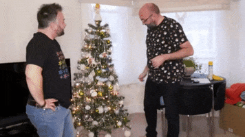 finlayjaigames christmas laughing lgbt silly GIF