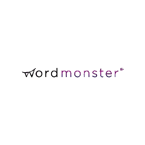 Word Monster Sticker