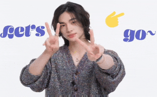 hyunjin_20 kpop lets go emoji viral GIF