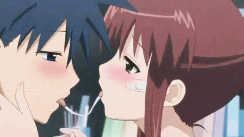 Kiss-anime GIFs - Get the best GIF on GIPHY