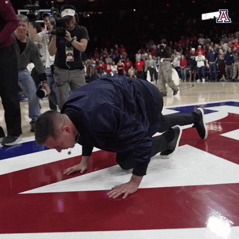 Arizona Wildcats Basketball GIF by Arizona Athletics